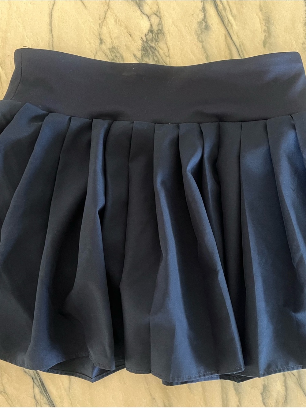 Old Navy Navy Pleated Girls Skort